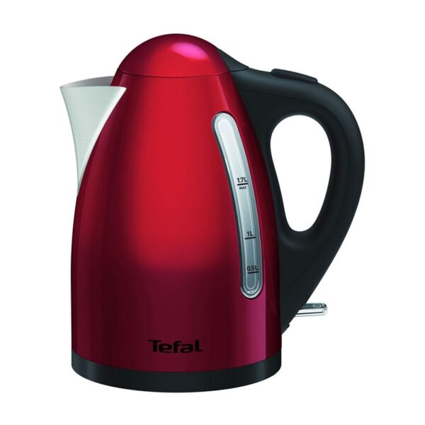 Tefal Bouilloire Inox Rouge 1.7L KI110511